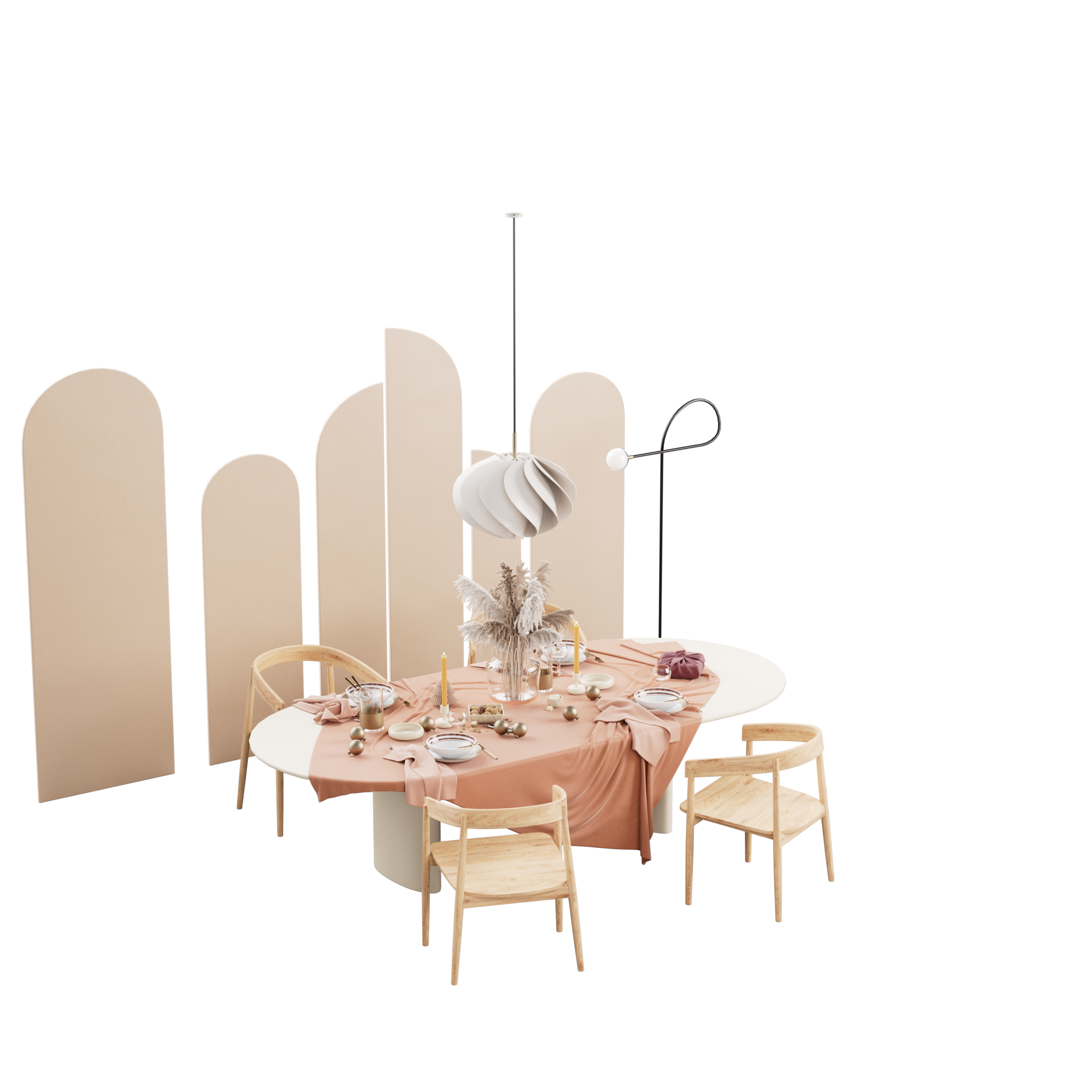 Dining Table Set 6