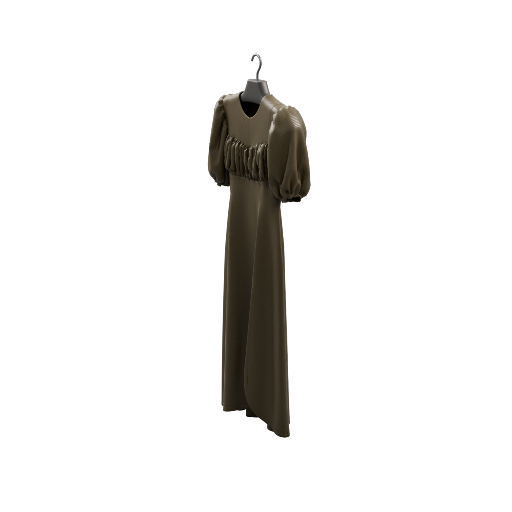 Ruched Maxi Dress 3