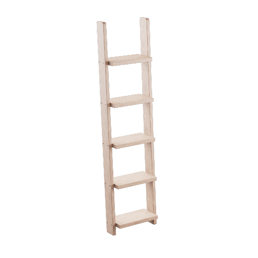 Wood Ladder Shelf 1