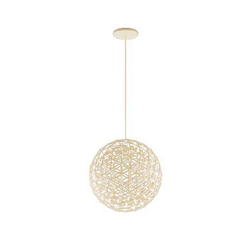 Geodesic Pendant Light 1 Medium