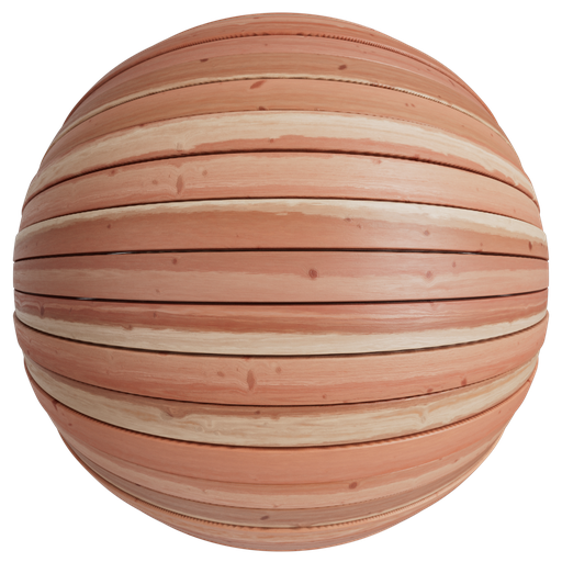 Wood Fencing 1 Redwood - 250 cm Disp 25 mm