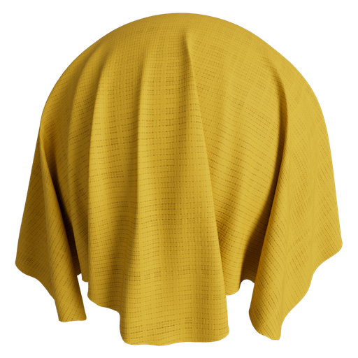Fabric Linen 1 Yellow - 25 cm Disp 1 mm