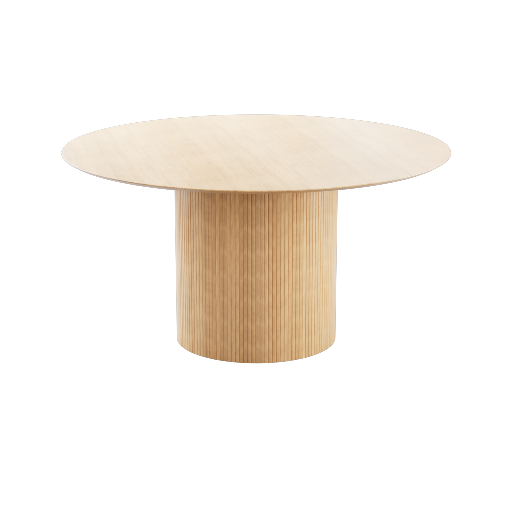 Round Wooden Table