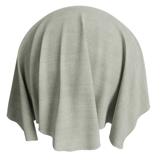 Linen 1 Light Green - 1 m