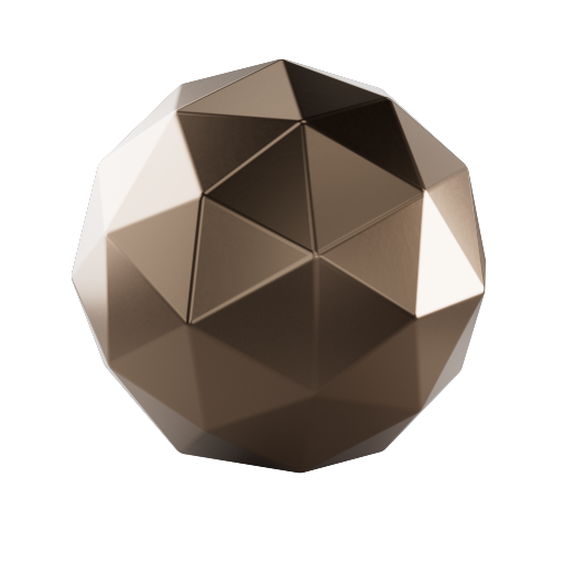 Decor Triangular Sphere