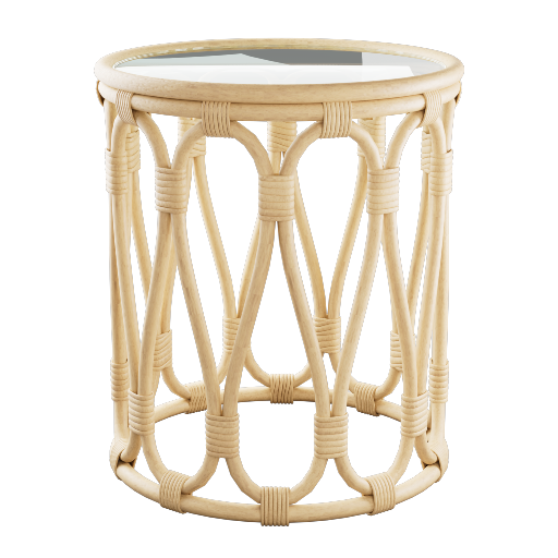 Rattan Side Table 1