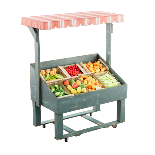 Market Produce Stand 1