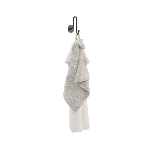 Hanging Bath Towels 1