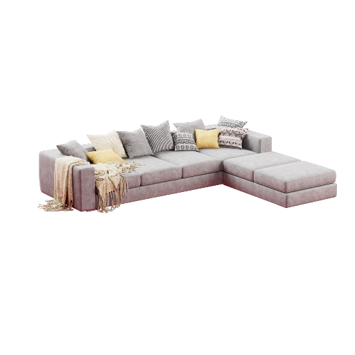 Sectional Sofa 8 5-Seater