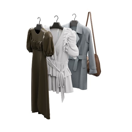 Hanging Garments 11 Women