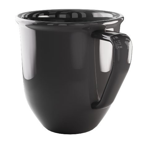 Black Ceramic Cup