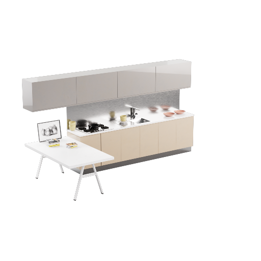Single Wall Kitchen 2