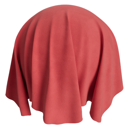 Velour 2 Red - 2 m Disp 1 mm