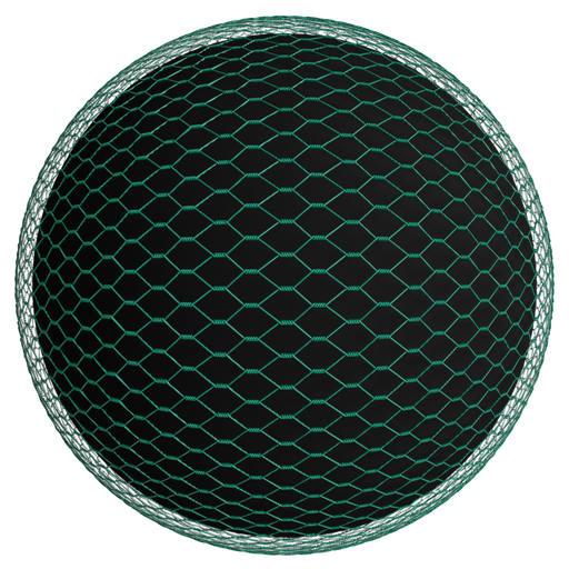 Fence Chicken Wire 1 Green - 60 cm Disp 3 mm