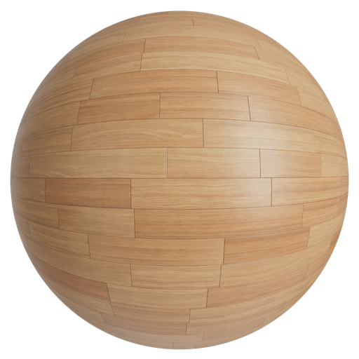 Woodfloor Anigre Small Bricks 1 - 4 m Disp 1 mm