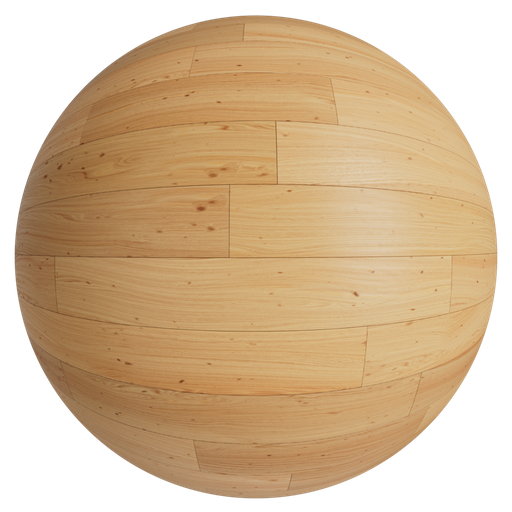 Woodfloor Scots Pine Planks 1 - 4 m Disp 1 mm