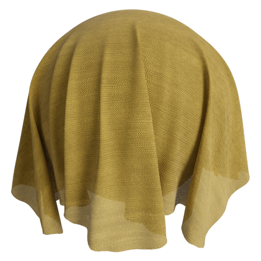 Wool Knit 2 Yellow - 1 m Disp 1 mm