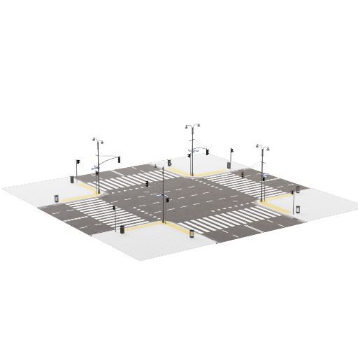 Intersection 4-Lane 1