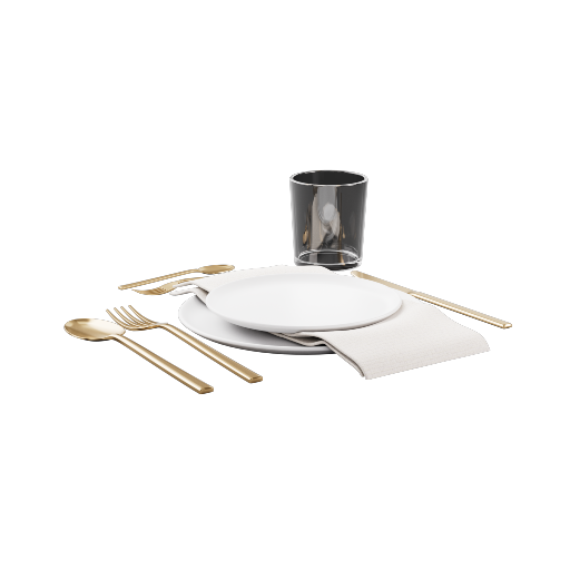 Dining Plate Setting 1