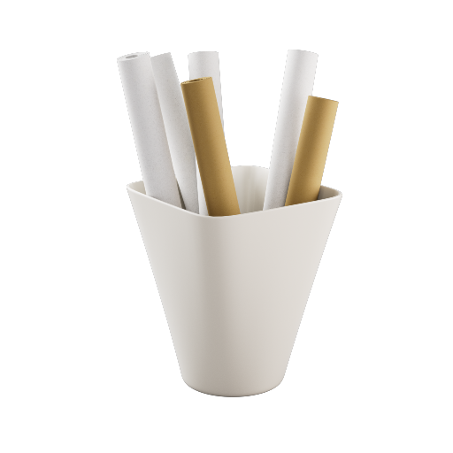 Paper Roll Basket 1