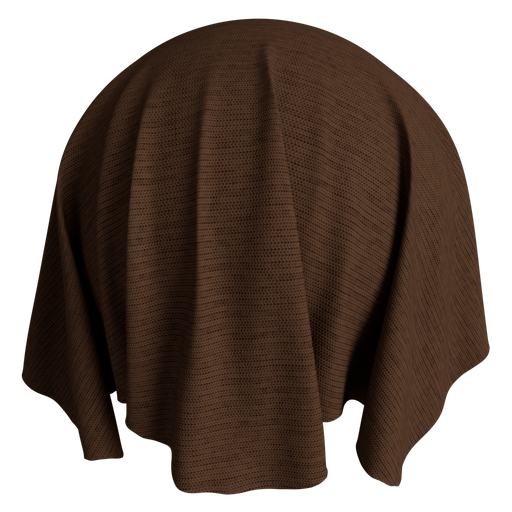 Curtain Thick 1 Brown - 1 m