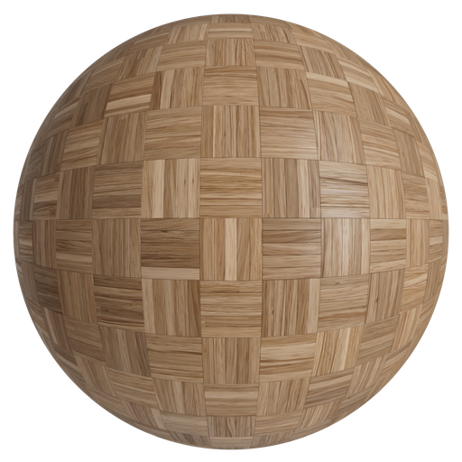 Woodfloor Oak Mosaic 1 - 4 m Disp 1 mm