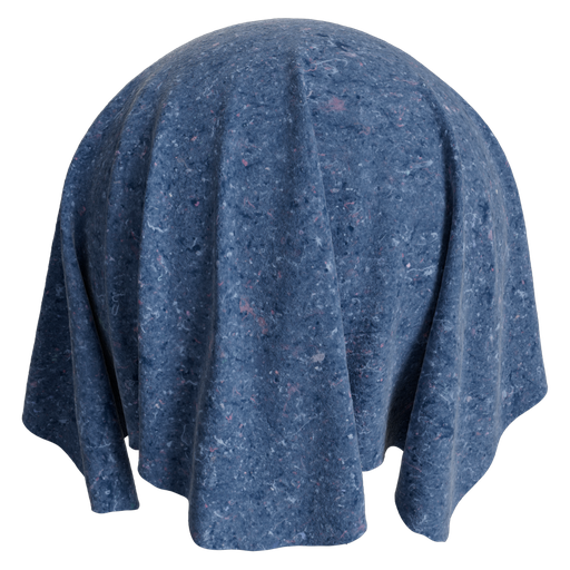 Drop Cloth 1 Blue - 150 cm Disp 1 cm