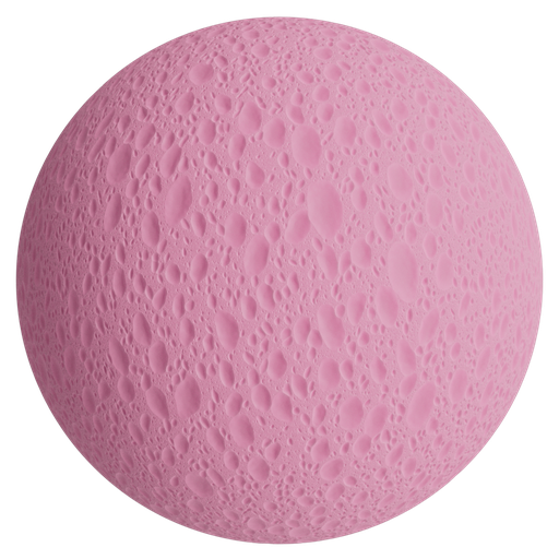 Sponge 1 Pink - 12 cm Disp 1 mm