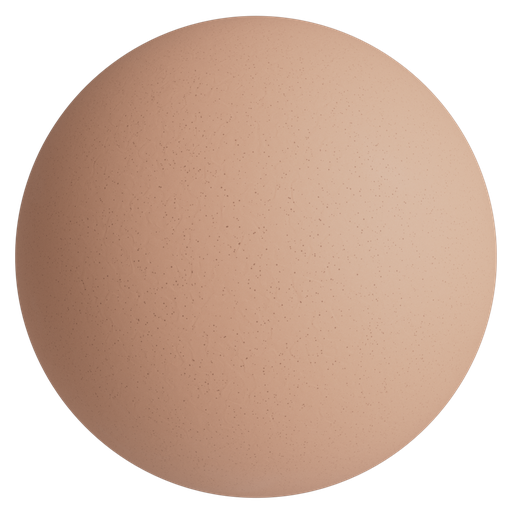 Ceramic Rough 2 Reddish Beige Speckled - 20 cm