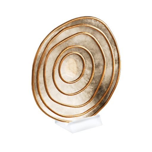 Decor Sculpture Circular Small