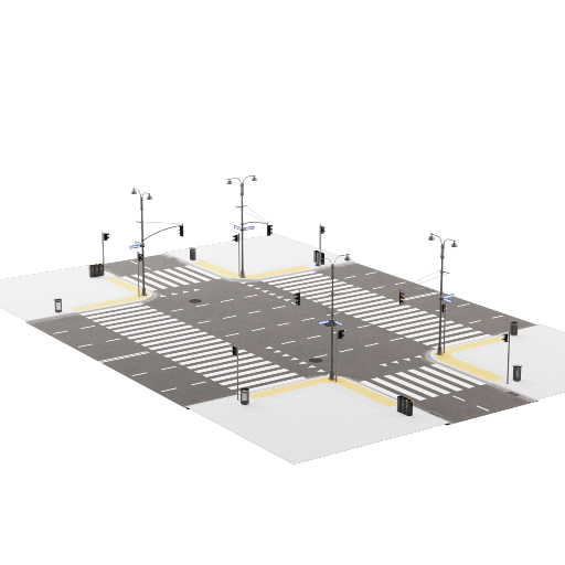 Intersection 6-Lane 1
