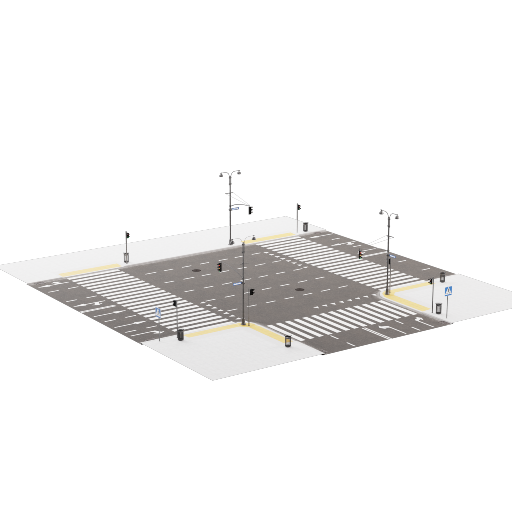 T-Junction 6-Lane 2