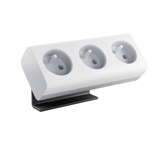 Tabletop Triple Outlet 1