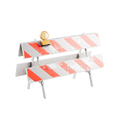Road Barricade 1