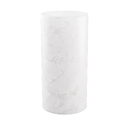 Marble Vase 3 White