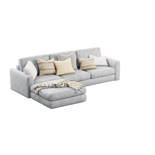 Sectional Sofa 10 3-Seater