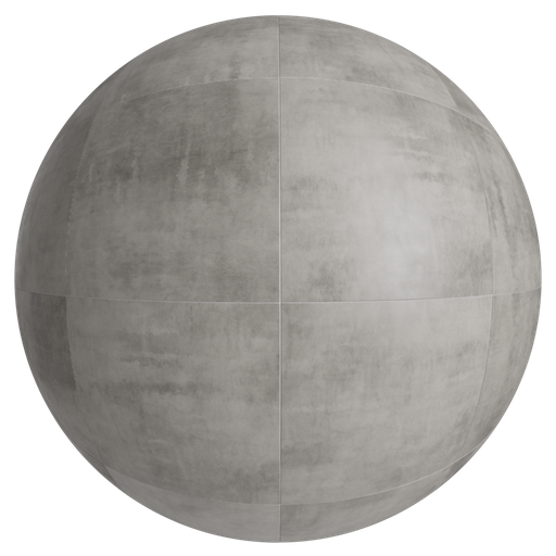 Concrete Floor Tiles 2 Warm - 8 m Disp 2 mm