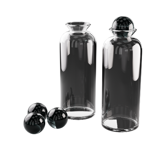 Glass Stopper Bottles