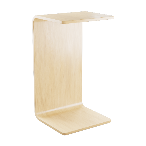 C-Shaped Side Table 1