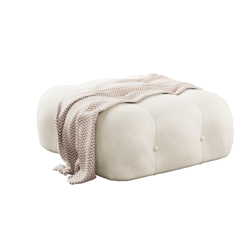 Bubble Tufted Pouf