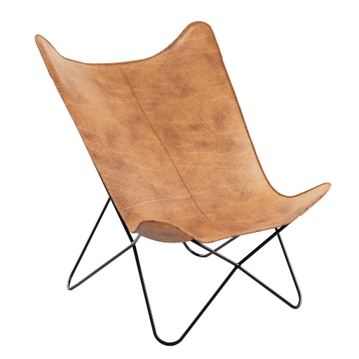 Leather Butterfly Chair 1