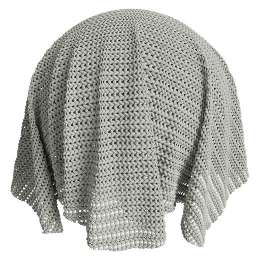 Wool Knit 1 Light Green - 25 cm Disp 1 cm