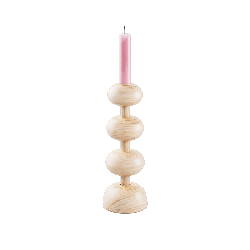 Wooden Candlestick 1
