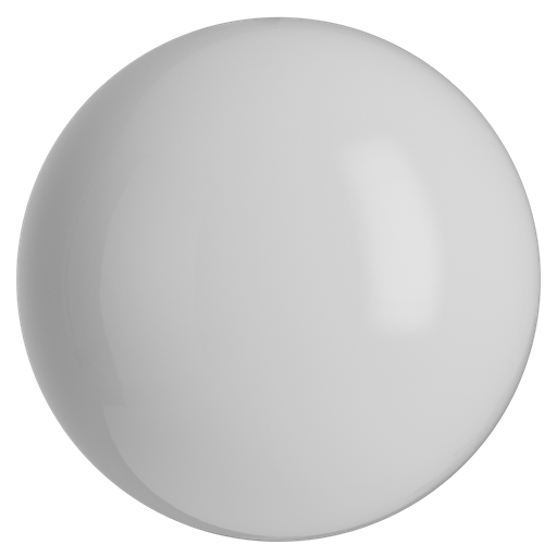 Ceramic Smooth 1 White - 25 cm