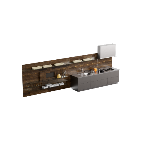 Single Wall Kitchen 1