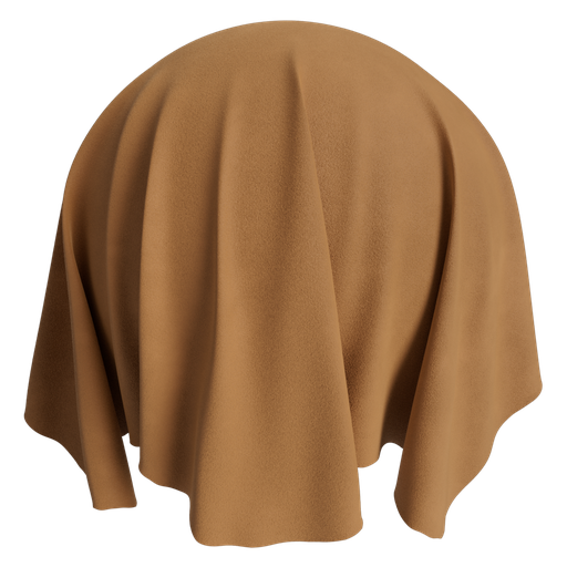 Velour 1 Brown - 1 m Disp 1 mm
