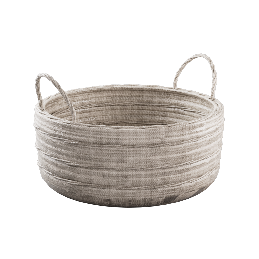 Round Woven Floor Basket