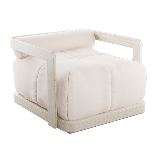 Wooden Outdoor Armchair 1