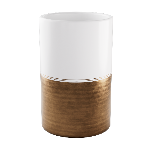 Ceramic Metal Vase 2