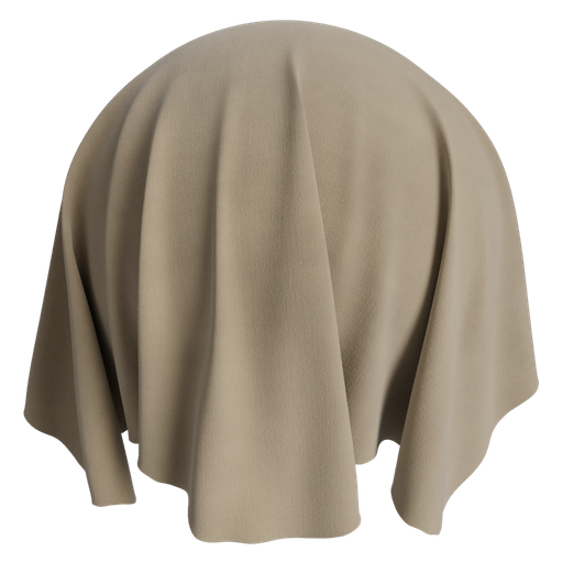 Velour 3 Beige - 1 m Disp 1 mm